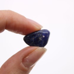 Petite pierre de sodalite bleue - Intuition, clarté mentale et compréhension profonde - Prix par pierre