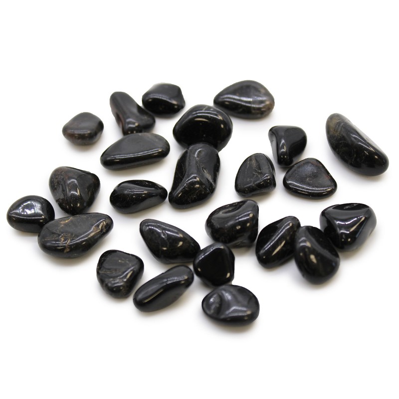 Small Black Onyx Stone - Protective and Energy Generator - Price per stone-Gemstones, minerals and crystals-HOSTENATURA