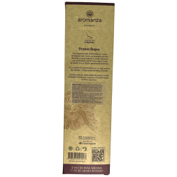 Tibetan Incense Red Fruits Empowerment Incense Aromanza Argentina - Artisanal incense 8 extra thick sticks