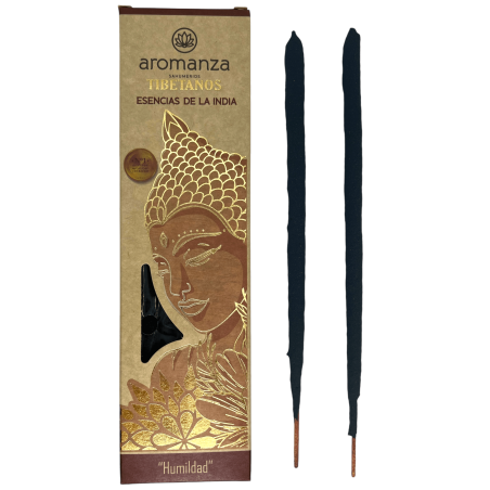 Incenso Tibetano Essência da Índia Humildade Incenso Aromanza Argentina - Incenso artesanal 8 varas extra grossas