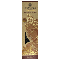 Incienso tibetano Essence of India Humility Incense Aromanza Argentina - Incienso artesanal 8 varas extra gruesas