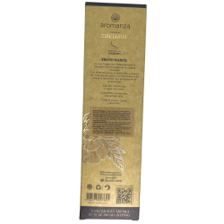 Incienso tibetano Ebony Ivory Balance Incense Aromanza Argentina - Incienso artesanal 8 varillas extra gruesas