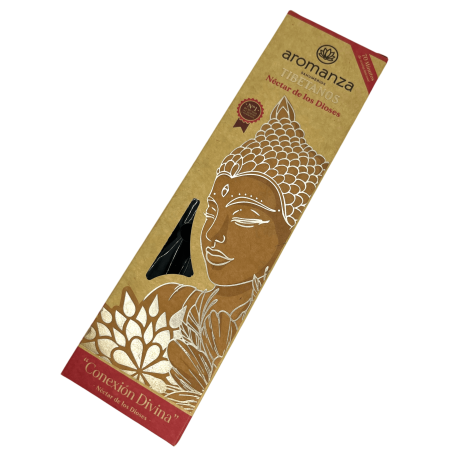 Incienso Tibetano Néctar de los Dioses Conexión Divina Inciensos Aromanza Argentina - Sahumerio artesanal 8 varillas extra
