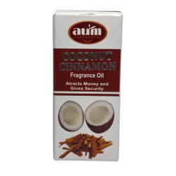 Coconut and Cinnamon Fragrance Oil AUM FRAGRANCES Attracts Money and Security 10ml.