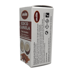 Aceite perfumado de coco e canela AUM FRAGRANCES Attracts Money and Security 10 ml.