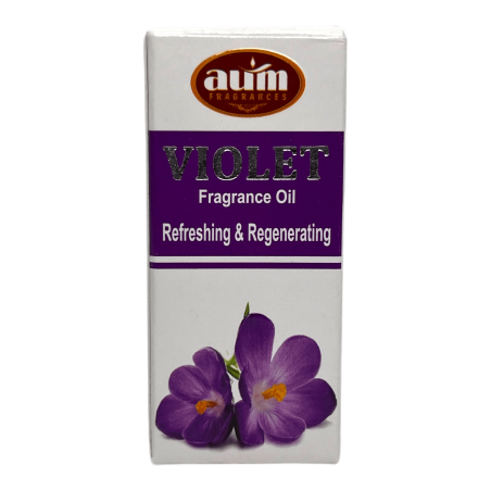 Violet Fragrance Oil AUM FRAGRANCES Refreshing and Regenerative 10ml.