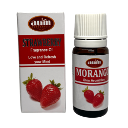 Aardbeiengeurolie AUM FRAGRANCES Liefde en verfrissing van de geest 10 ml.