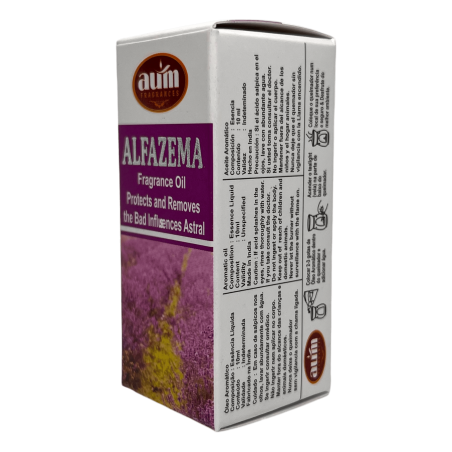 Aceite de Fragancia Alfazema AUM FRAGRANCES Protege y aleja las malas influencias astrales 10ml.