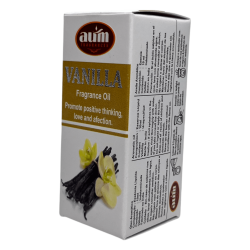 Vanilla Fragrance Oil AUM FRAGRANCES Encourage positive thinking, love and affection 10ml.