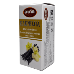 AUM FRAGRANCES Aceite perfumado de vainilla Fomentar o pensamento positivo, o amor e o cariño 10 ml.