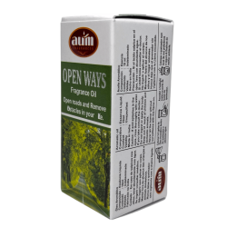 Open Paths Fragrance Oil AUM FRAGRANCES Abra caminhos e elimine obstáculos em sua vida 10ml.