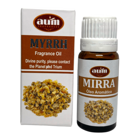 Myrrh Fragrance Oil AUM FRAGRANCES Divine Purity, Contact with the Planet and Triumph 10ml.