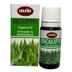 Aceite de Fragancia Eucalipto AUM FRAGRANCES Antiséptico y Antibacteriano 10ml.