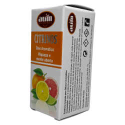 Citrusgeurolie AUM FRAGRANCES Rijkdom en open geest 10ml.