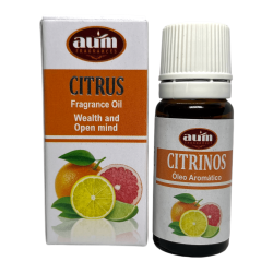 Citrusgeurolie AUM FRAGRANCES Rijkdom en open geest 10ml.