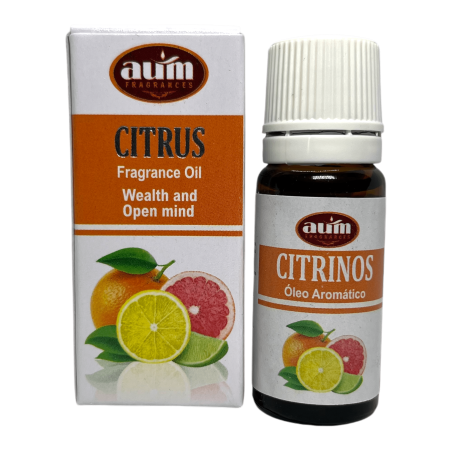 Citrus Fragrance Oil AUM FRAGRANCES Richness and Open Mind 10ml.