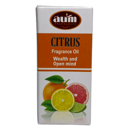 Citrus Fragrance Oil AUM FRAGRANCES Richness and Open Mind 10ml.
