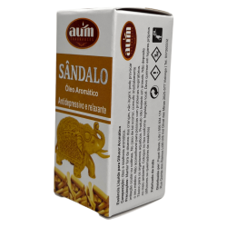 Sandelhout geurolie AUM FRAGRANCES Antidepressivum en ontspannend 10ml.