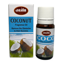 Aceite de Fragancia Coco AUM FRAGRANCES Eliminar obstáculos hacía el éxito 10ml.