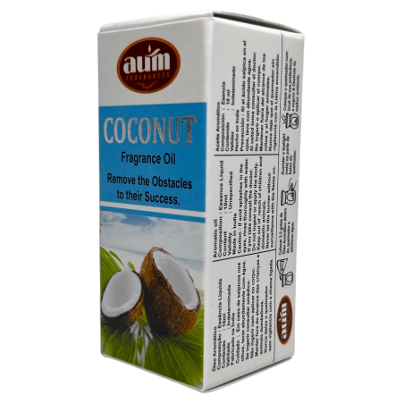 Olejek Zapachowy Kokosowy AUM FRAGRANCES Eliminuj przeszkody na drodze do sukcesu 10ml.