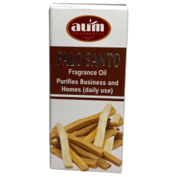 Aceite perfumado Palo Santo AUM FRAGRANCES Purificación Home and Business 10ml.