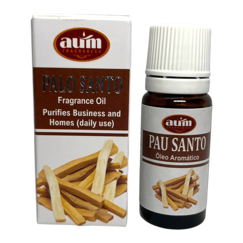 Aceite de Fragancia Palo Santo AUM FRAGRANCES Purificación Hogar y Negocio 10ml.-Aceite de Fragancia AUM Fragrances-HOSTENATURA