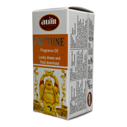 Fortuna Fragrance Oil AUM FRAGRANCES Atrae a sorte, a fortuna e a descarga total 10 ml.