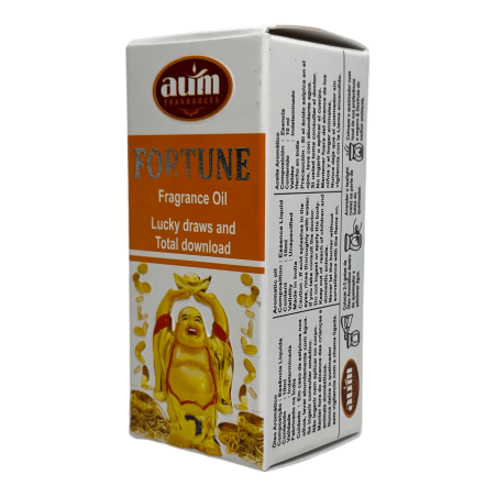 Fortune Fragrance Oil AUM FRAGRANCES Attracts Luck, Fortune and Total Discharge 10ml.
