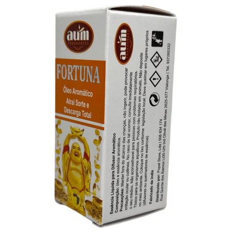Huile parfumée Fortune AUM FRAGRANCES attire la chance, la fortune et la décharge totale 10ml.