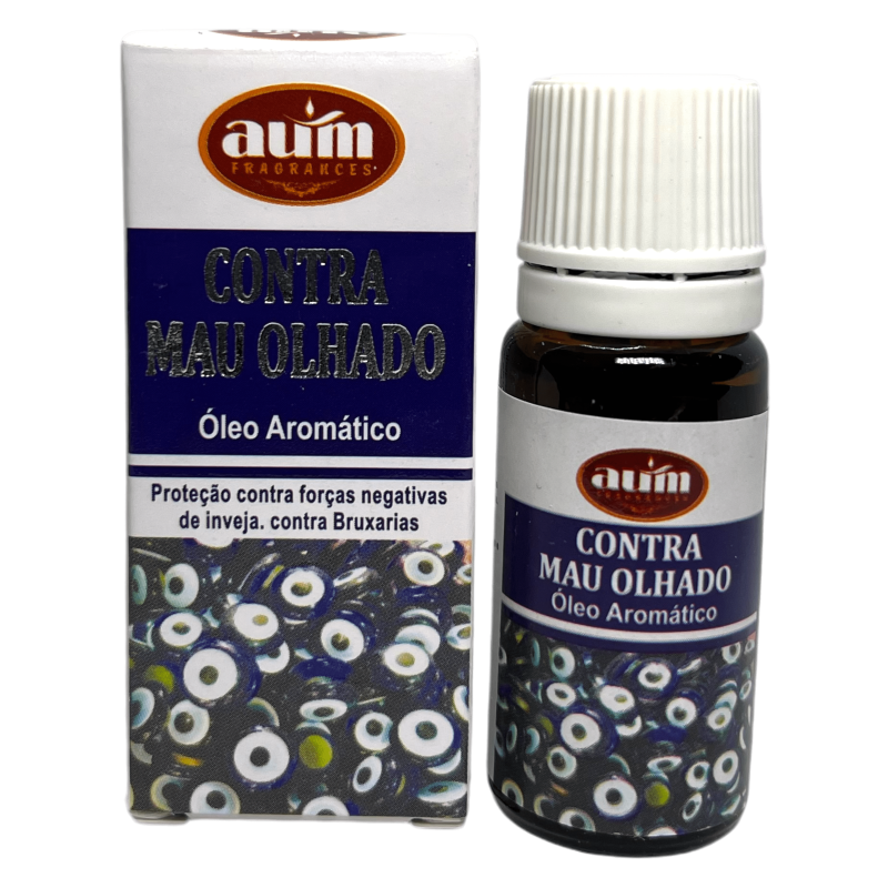 Aceite perfumado contra o mal de ollo AUM FRAGRANCES Protección contra a enerxía negativa, a envexa e a bruxería 10 ml.-Aceite perfumado AUM Fragrances-HOSTENATURA