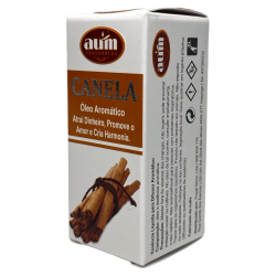 Óleo Fragrância de Canela AUM FRAGRANCES Atrai Dinheiro, Promove o Amor e Cria Harmonia 10ml.