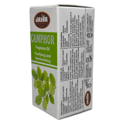 Camphor Fragrance Oil AUM FRAGRANCES Purification and Harmony 10ml.