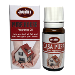 Aceite de Fragancia Casa Pura AUM FRAGRANCES Eliminar el mal y las malas energías de la casa 10ml.