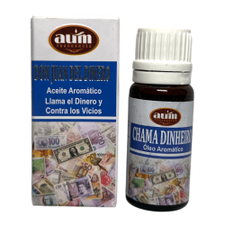 Aceite de Fragancia Don Juan del Dinero AUM FRAGRANCES Llama el Dinero y Contra los vicios 10ml.