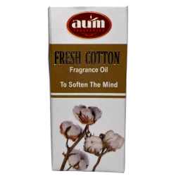 AUM FRAGRANCES Cotton Fragrance Oil To soften the mind 10ml.