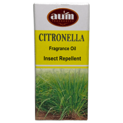 Oli de Fragància Citronel·la AUM FRAGRANCES Repel·lent d'insectes 10ml.