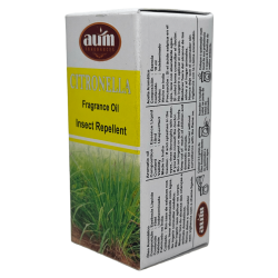 Oli de Fragància Citronel·la AUM FRAGRANCES Repel·lent d'insectes 10ml.