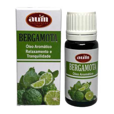 Aceite de Fragancia Bergamota AUM FRAGRANCES Relajación y Tranquilidad 10ml.