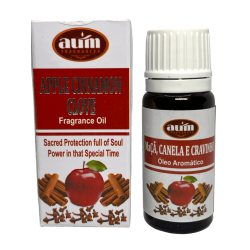 Aceite de Fragancia Manzana Canela y Clavo AUM FRAGRANCES Protección Divina llena de energía espiritual 10ml.