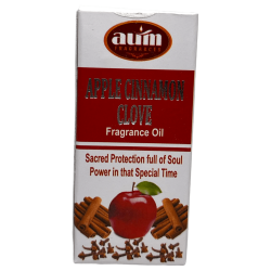 Apple Cinnamon and Clove Fragrance Oil AUM FRAGRANCES Divine Protection full of spiritual energy 10ml.