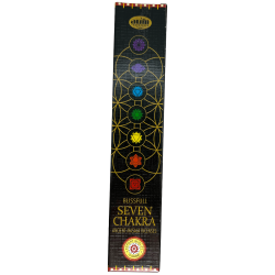 Kadzidła Seven Chakras AUM Zapachy Seven Chakra - 1 opakowanie 15gr.