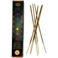 AUM Fragrances Seven Chakra Incense - 1 pack of 15gr.