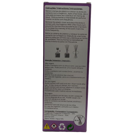 Ambientador Mikado Lavanda d'AUM Fragrances 50ml.