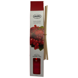 Red Fruits Mikado Air Freshener by AUM Fragrances 50ml.