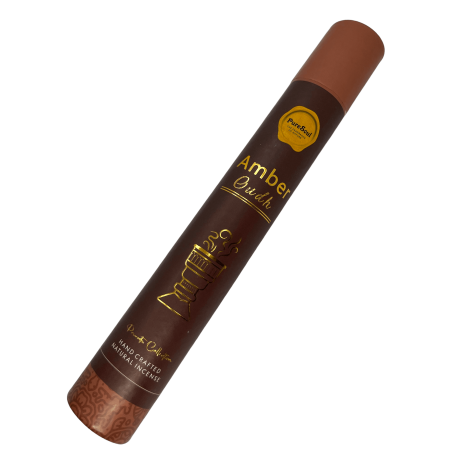Amber Oudh Rökelse Pure Soul AUM Dofter - Högkvalitativ indisk hantverksrökelse - 25gr.