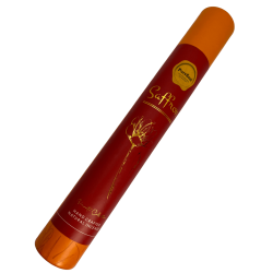 Pure Soul Saffron Incense AUM Fragrances Saffron - Wysokiej jakości indyjskie kadzidło rzemieślnicze - 25gr.