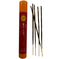 Pure Soul Saffron Incense AUM Fragrances Saffron - Wysokiej jakości indyjskie kadzidło rzemieślnicze - 25gr.