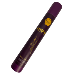 Fragrâncias Pure Soul Lavender Incense AUM - Incenso artesanal indiano de alta qualidade - 25gr.