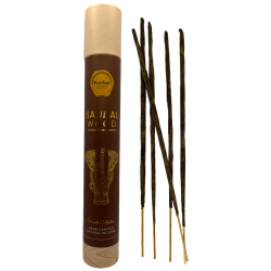 Encens Bois de Santal Pure Soul AUM Fragrances - Encens indien artisanal de haute qualité - 25gr.