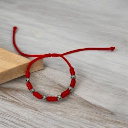 Bracciale in Acciaio 7 Nodi - HOSTENATURA Protegge dalle cattive vibrazioni e blocca le energie negative